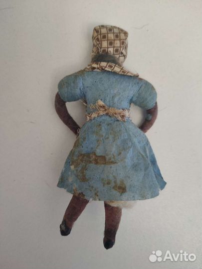 Ватные елочные игрушки СССР