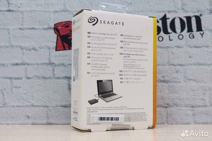 Внешний HDD seagate Expansion Portable 4TB, 6173ч