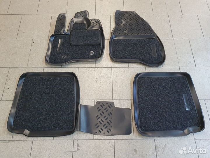 Коврики 3D Lux в салон Ford Explorer V (2010-2015)