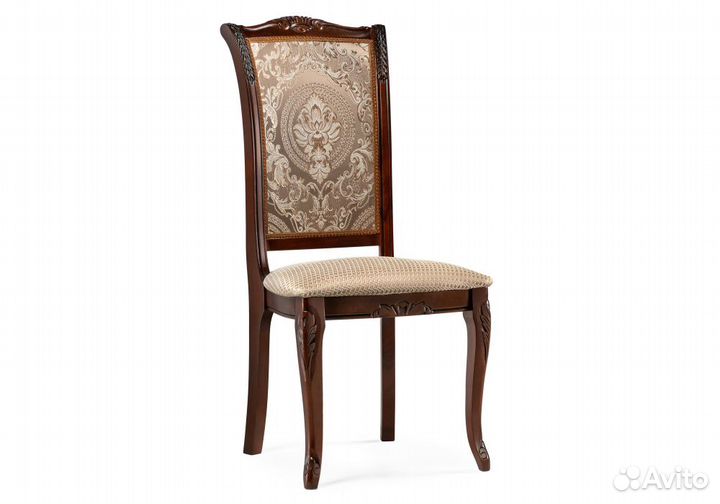 Деревянный стул Керия вишня / бежевый