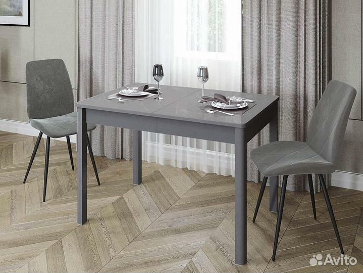 Обеденный стол Орфей 43 Оникс (кухонный стол)