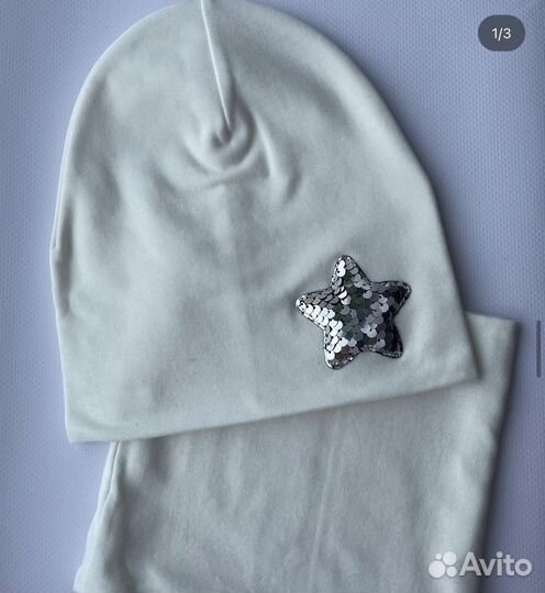 Шапка и снуд для девочки