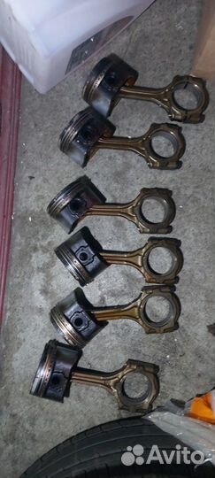 Поршня с шатунами 2jz ge