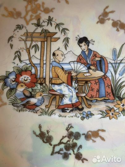 Блюдо фарфор Oscar Schlegelmilch, Германия