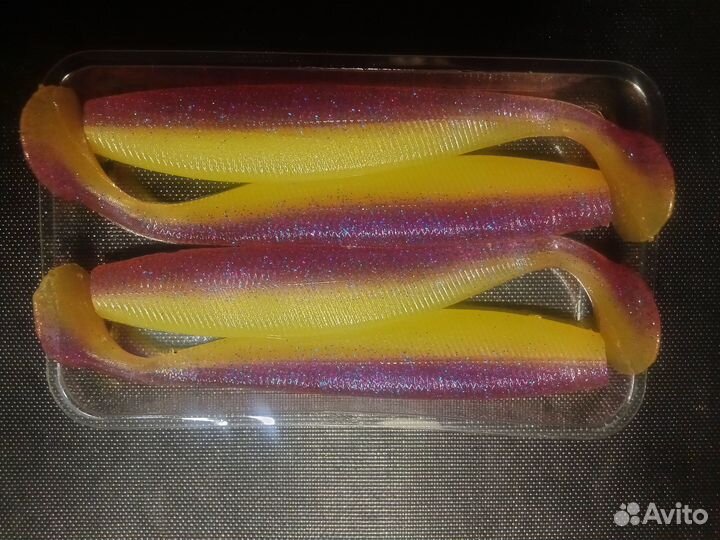 Силиконовые приманки, реплика Pro Shad Firetails