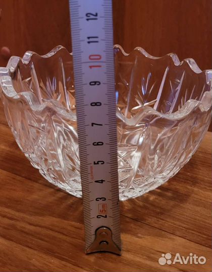 Конфетница хрустальная СССР
