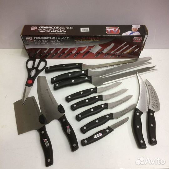 Набор кухонных ножей Miracle Blade World Class
