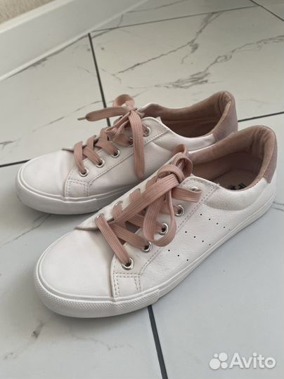 Кеды белые 37