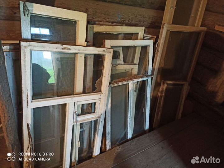 Рама оконная бу