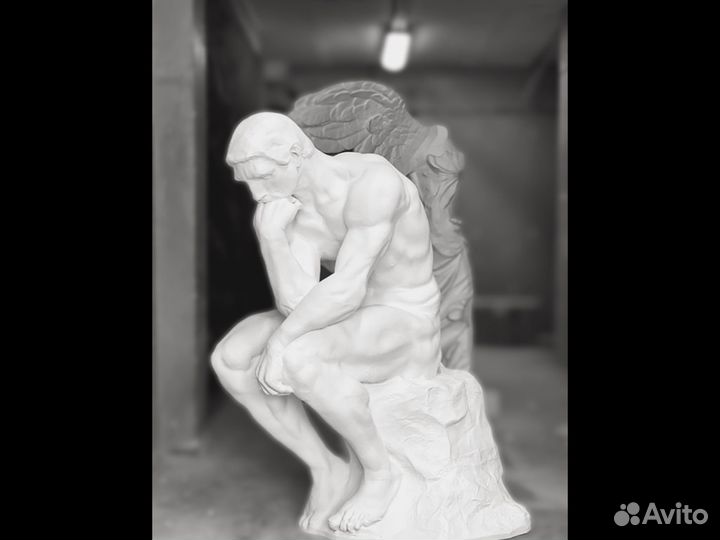 Статуя Мыслитель Родена 175 см