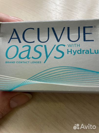 Однодневные линзы -3,25 и -3,75