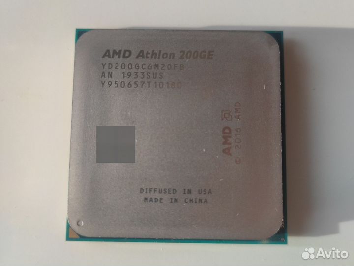 Процессор AMD 200GE сокет AM4