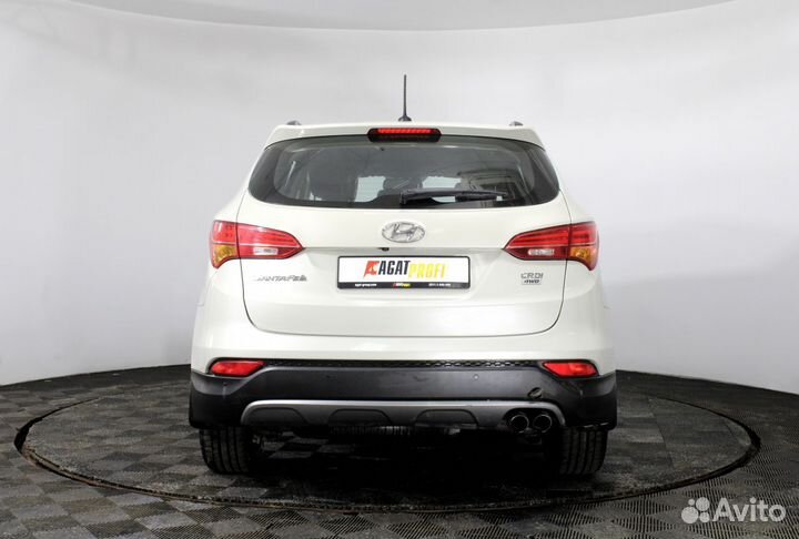 Hyundai Santa Fe 2.2 AT, 2013, 120 153 км