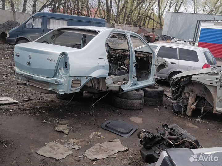 Запчасти на renault logan 2008г