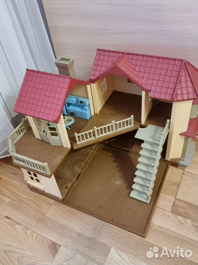 Sylvanian Families большой дом со светом