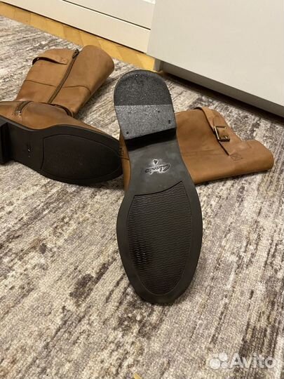 Сапоги женские кожа Clarks