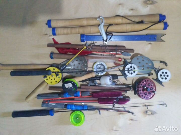 Снасти для зимней рыбалки бу