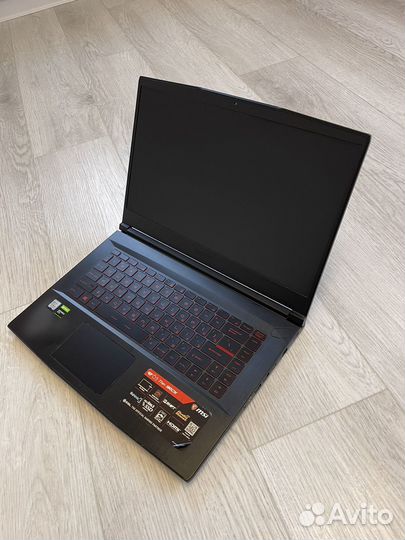 Игровой ноутбук MSI i5 (9th) GTX 1050 TI 16gb