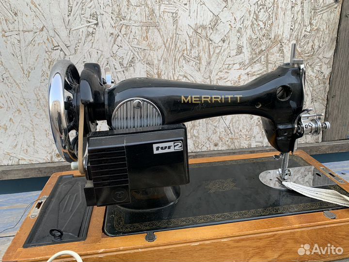 Швейная машинка merritt с электроприводом