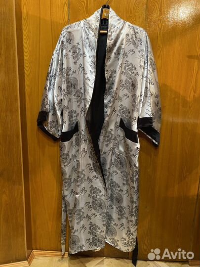 Халат мужской шелковый