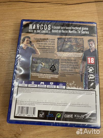 Narcos: Rise of the Cartels диск для PS4 новый