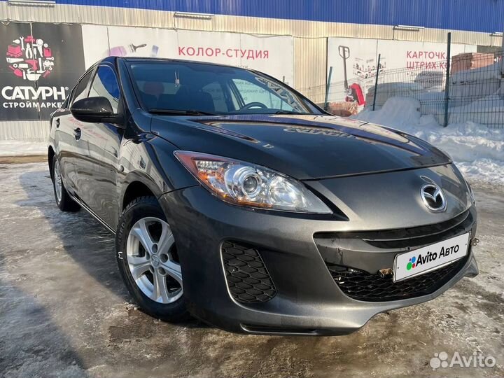 Mazda 3 1.6 МТ, 2012, 180 000 км