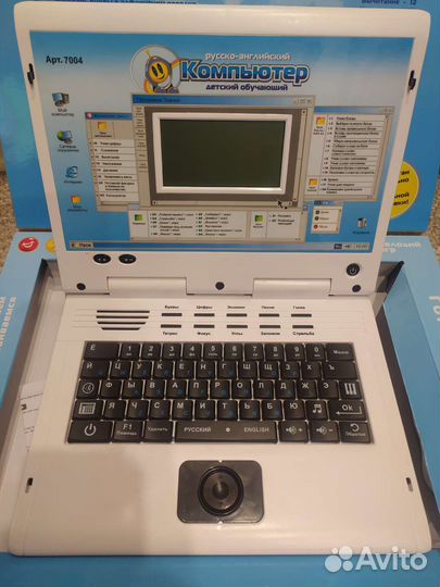 Детский развивающий компьютер обучающий