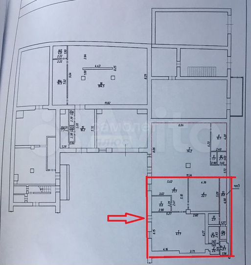 Сдам помещение свободного назначения, 108 м²