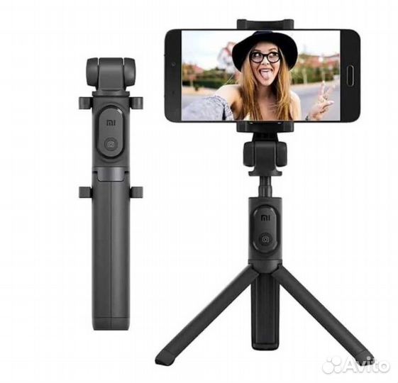 Монопод-трипод Xiaomi Selfie Stick Tripod Black