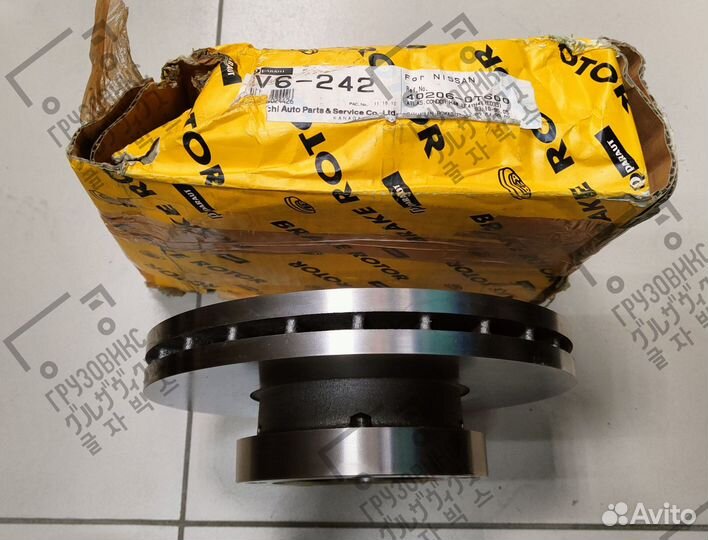 Диск тормозной, paraut (Япония) V6-242