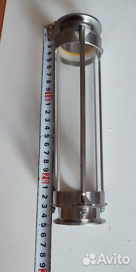 Стеклянная царга, диоптр длинный