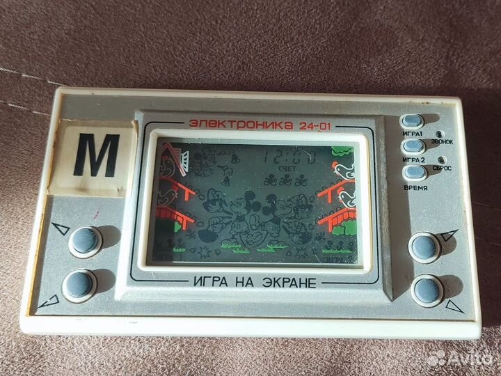 Электроника игры (Микки Маус и автослалом)