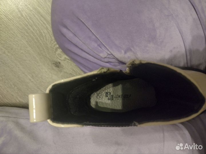 Ботинки Челси для девочки, размер 34