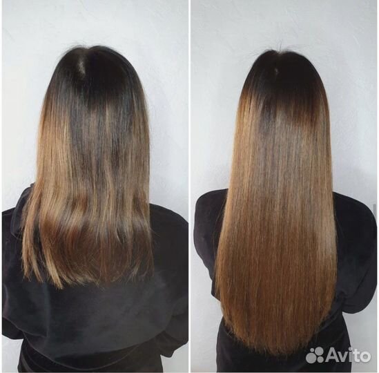 Наращивание волос за 2 часа/ выезд на дом