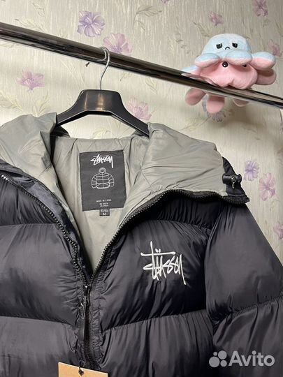 Пуховик stussy micro ripstop