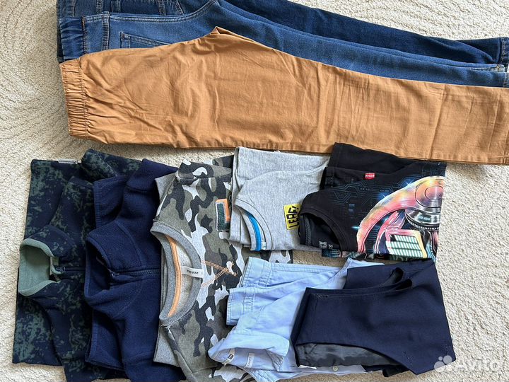 Пакет вещей для мальчика