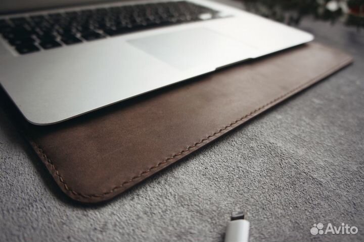 Чехол для MacBook из натуральной кожи