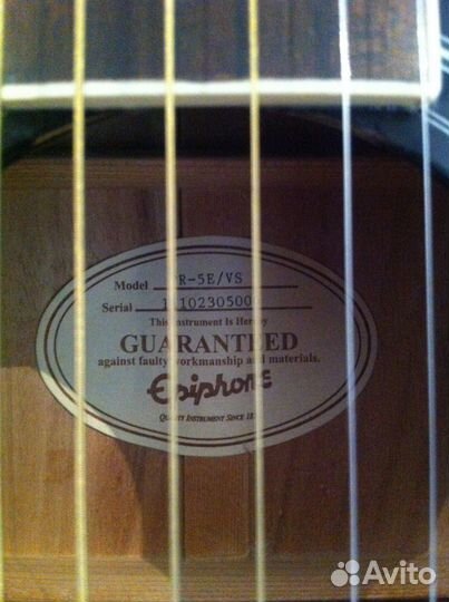 Электроакустика Epiphone PR-5E