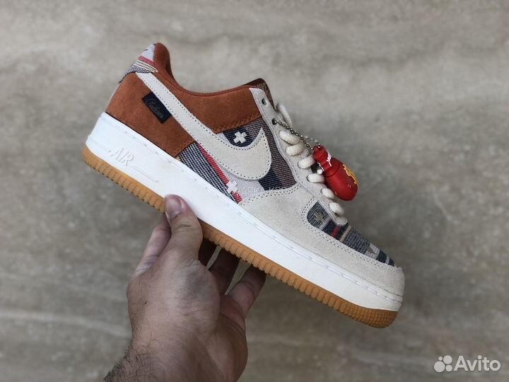 Кроссовки Nike Air Force 1 Low Purce Brown