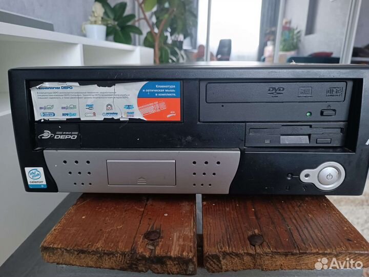 Системный блок Celeron D