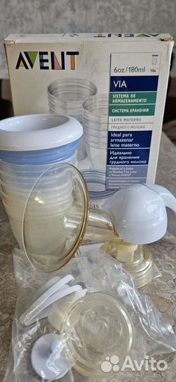Молокоотсос avent ручной