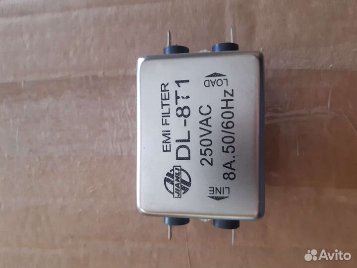 DL-8T1, 8А, 250В, Сетевой фильтр