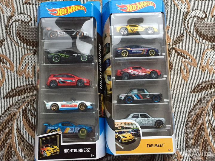 Машинки коллекция hot whels -wawe cravers