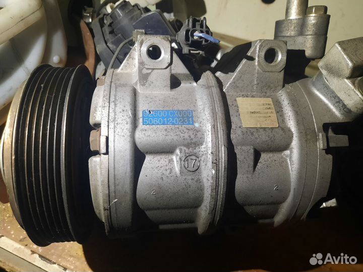 Компрессор кондиционера nissan
