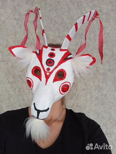 Маска ярмарочной козы