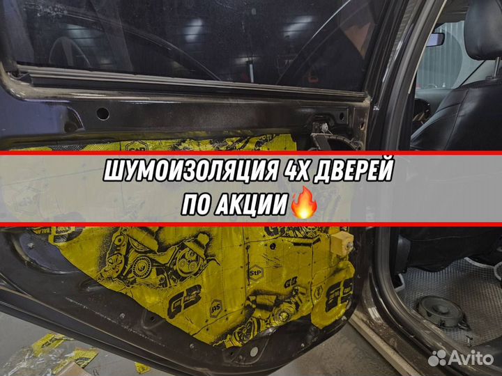 Шумолизоляция дверей