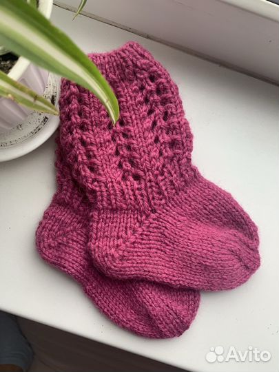 Носки вязаные детские