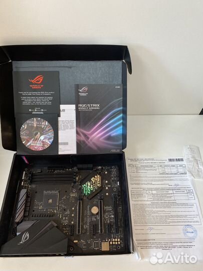 Материнская плата Asus Rog Strix b450-f Gaming