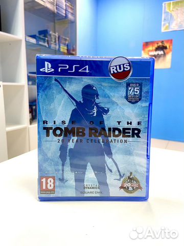 Rise Of The Tomb Raider PS4 (новый в пленке)