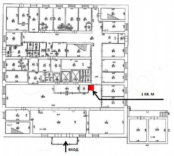 Торговая площадь, 1 м²